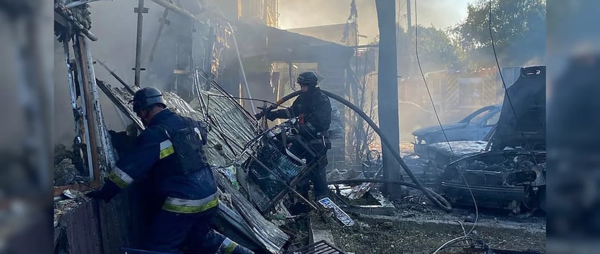 Россия нанесла ракетный удар с беспилотника по украинским энергетическим объектам
