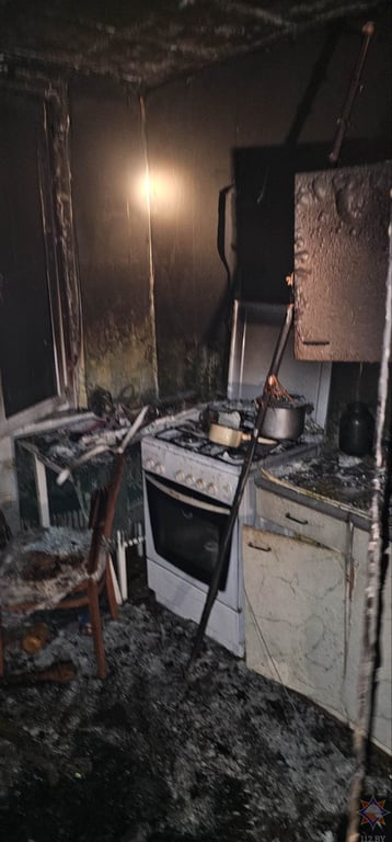В Костюковичах на пожаре спасли двух пенсионерок — женщины в больнице