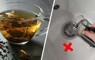 Куда выливать остатки чайной заварки? Сделайте так — и забудьте о засоре в трубах — Полезно