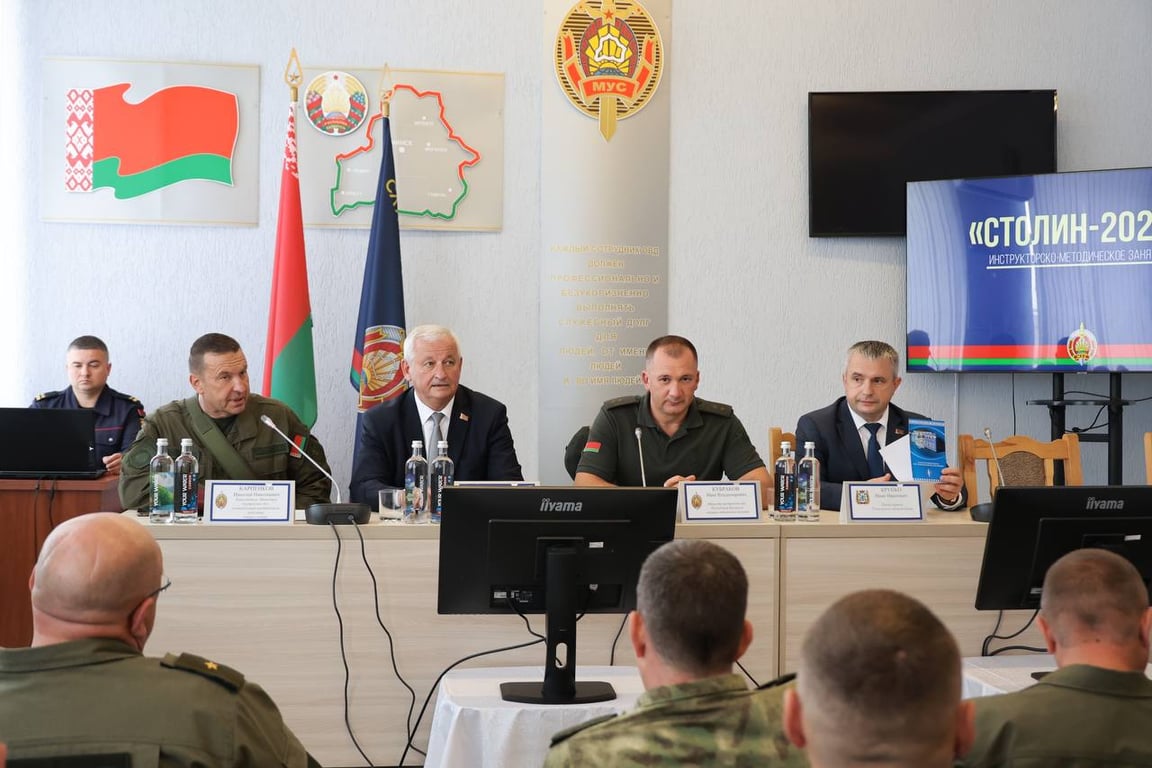 Борьба с вооруженными формированиями. В Столине идут учения