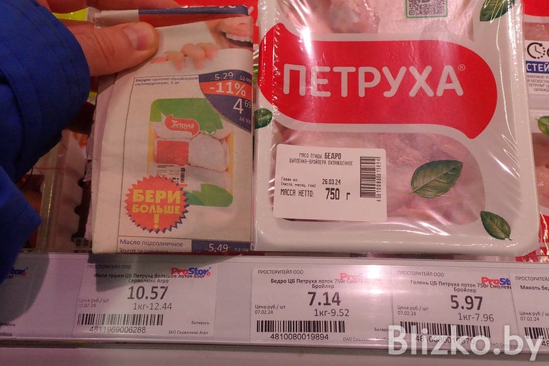 Нашли старую газету гипермаркета и сравнили цены тогда и сейчас