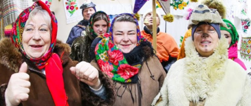 Чем угощают жители Брестского района на Коляды и какие щедрики им поют