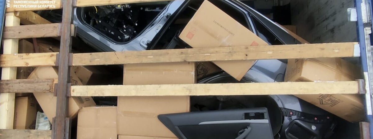 Лексус разобрали на запчасти и думали, что проскочат — через границу пытались провезти авто