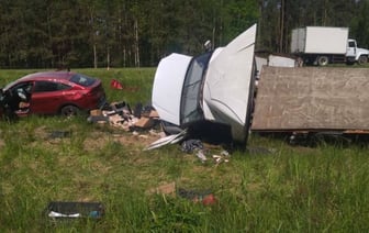 Жесткое ДТП на М1: Житель Кобринского района и пинчанин пострадали