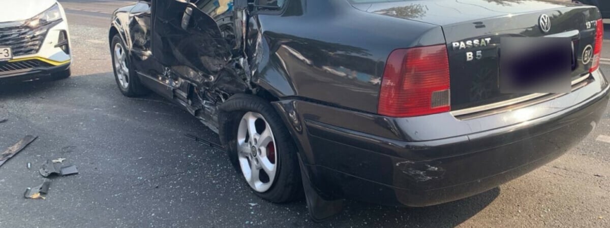 В Гомеле в ДТП с 4 авто пострадал 6-месячный малыш — Фото