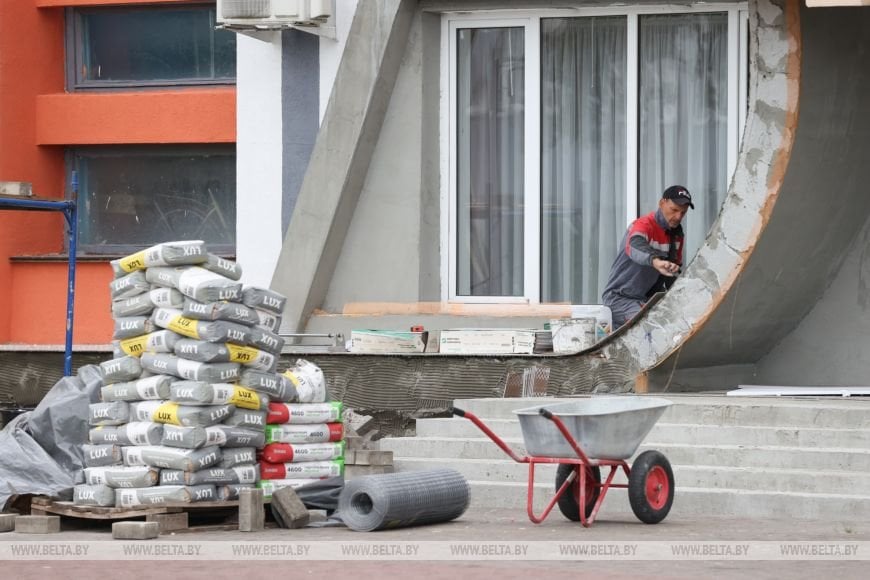 Ивацевичи готовятся ко Дню белорусской письменности. Фотофакт