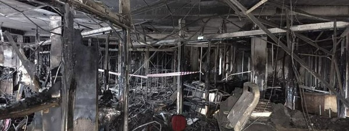 Силовики задержали первых подозреваемых по делу о пожаре в ТЦ «Беларусь»