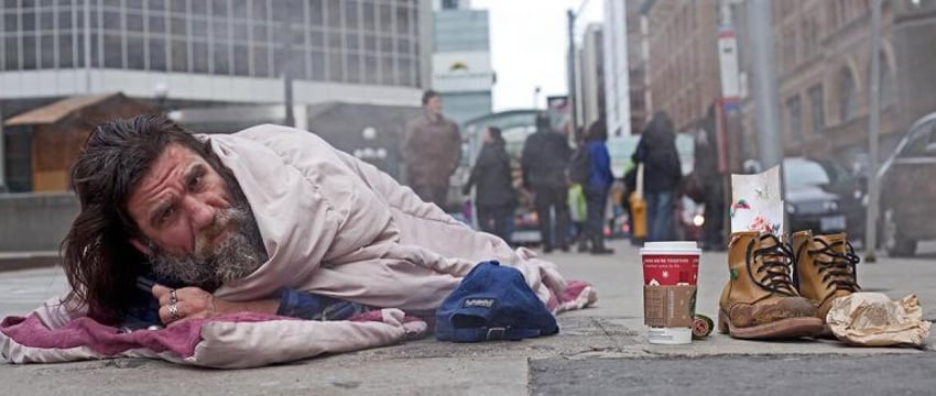 Число бездомных достигло рекордного уровня в США