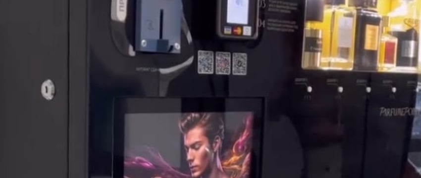 Автомат с дорогими духами появился в Беларуси. Сколько стоит один пшик?