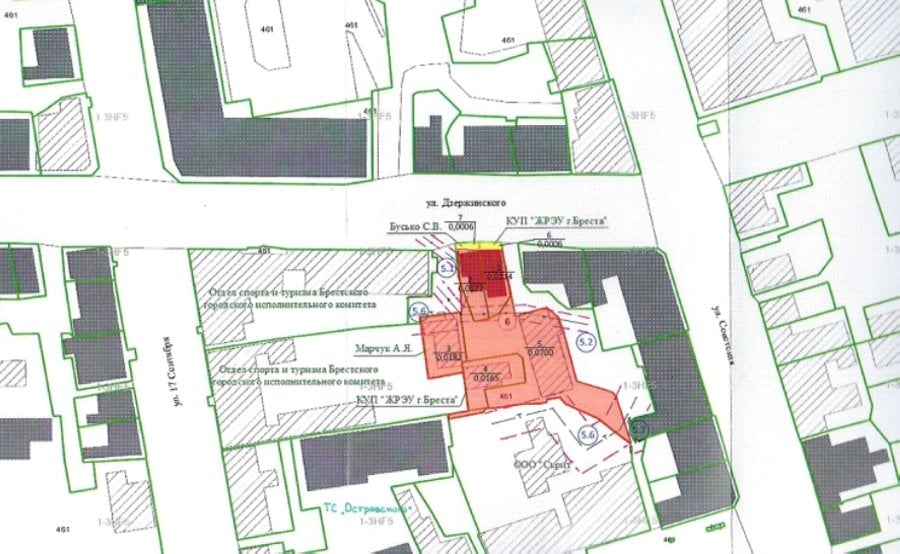 Как застройщики борются за землю в центре Бреста под многоэтажную жилую застройку
