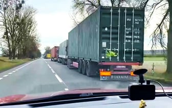 Более 3000 грузовиков застряли в очередях на границе Украины и Евросоюза