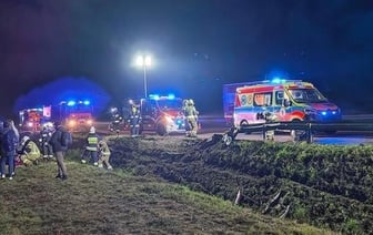 Четыре белоруса остаются в больнице после аварии с автобусом в Польше