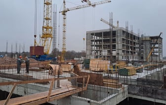 Стало известно, на сколько процентов уже готова новая клиническая больница в Гродно
