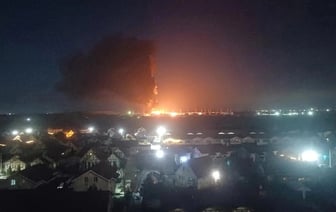 В ночь на 14 января Украина атаковала территорию России более чем двумя сотнями дронов — Видео