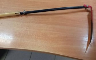 В Гродно мужчина замахнулся косой на подростков – ему грозит 10 лет тюрьмы