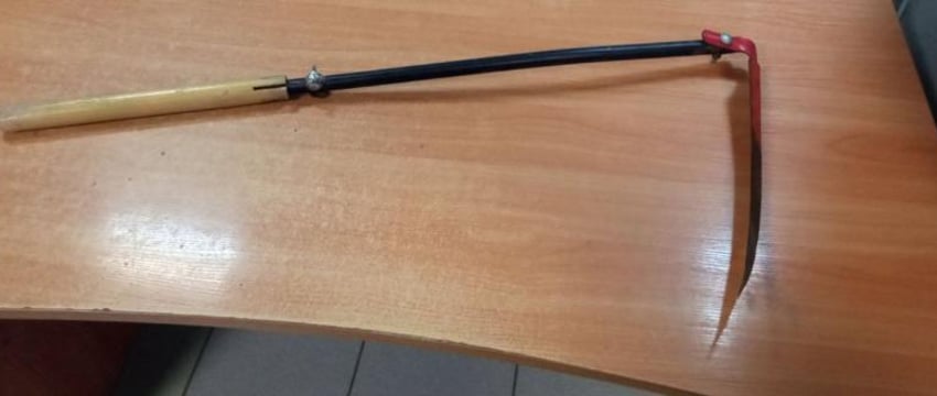 В Гродно мужчина замахнулся косой на подростков – ему грозит 10 лет тюрьмы