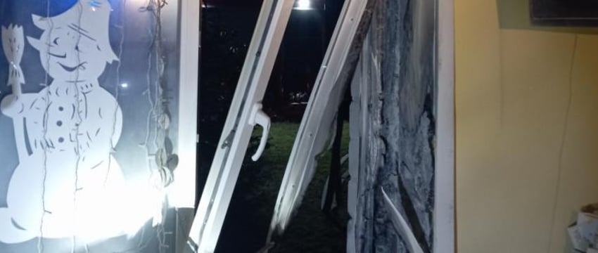 Гирлянда загорелась в школе под Бобруйском