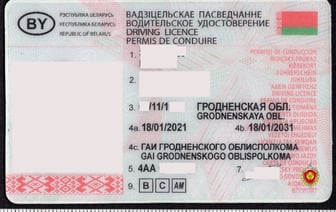 В Гродно водитель катался по городу с поддельным удостоверением — что было дальше