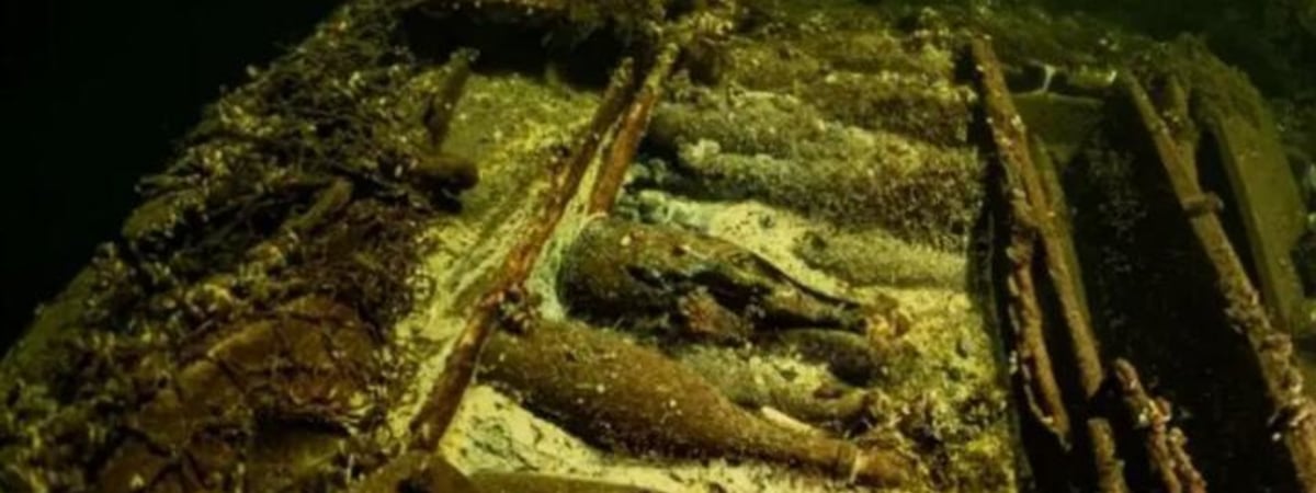 У берегов Швеции нашли затонувшее судно с шампанским для русского царя