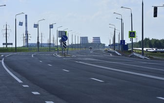 В Гомеле до четырех полос расширили дорогу на Урицкое