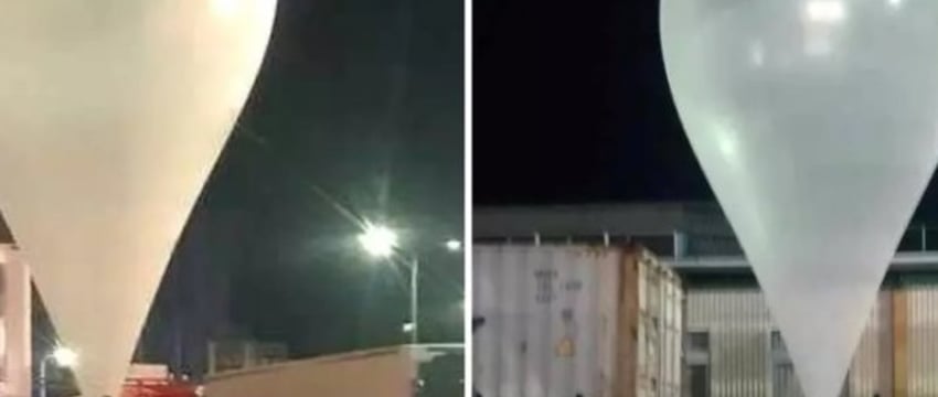 Провал контрабандистов: шар с сигаретами приземлился прямо в пункте пропуска