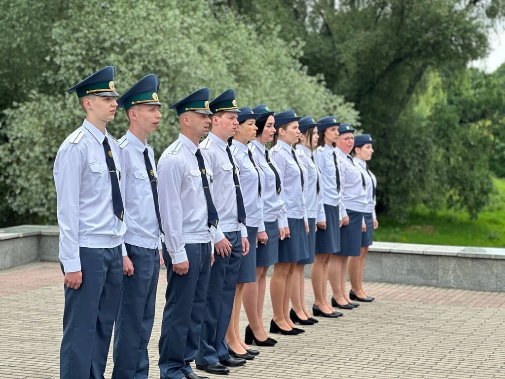 Более 20 новобранцев-таможенников приняли присягу в Брестской крепости