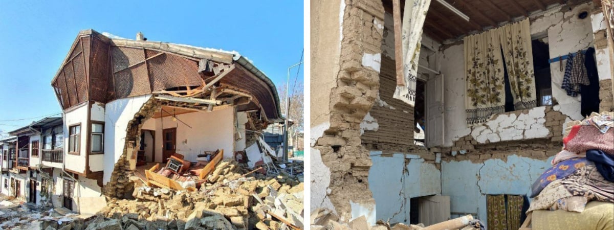 Землетрясение в Турции магнитудой 5,3 попало на видео — Видео