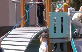 Открытие инклюзивной площадки в деревне Томашовка Брестского района