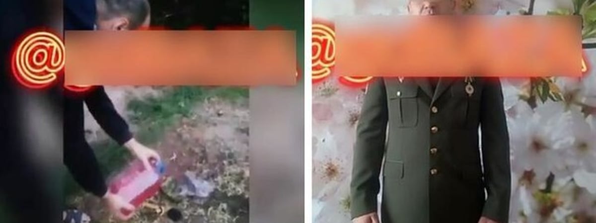 Силовики задержали в Барановичах двух бывших военных. Один из них сжег форму внутренних войск, другой — записал видео