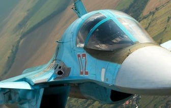 Российские истребители Су-34 ударили по командному пункту ВСУ