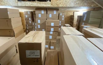 Крупную партию белорусских контрабандных сигарет нашли в России