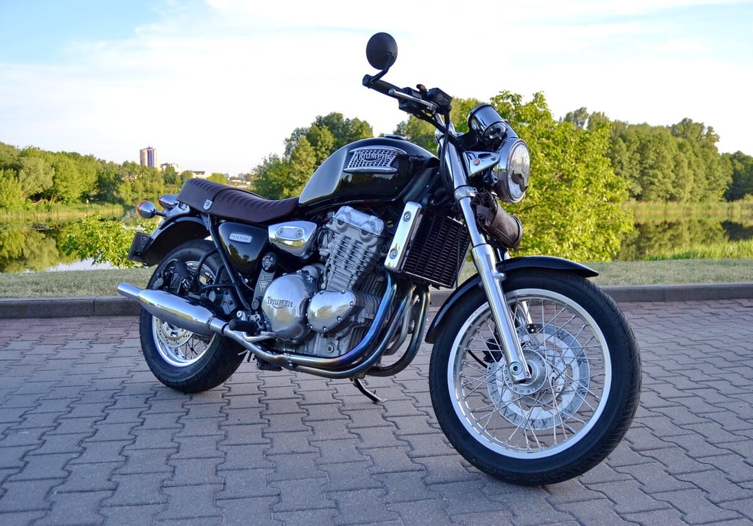 Житель Жабинки случайно приобрёл уникальный Triumph Thunderbird 900