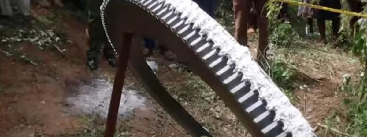 На деревню в Кении упал раскаленный фрагмент «космического объекта» весом около 500 кг