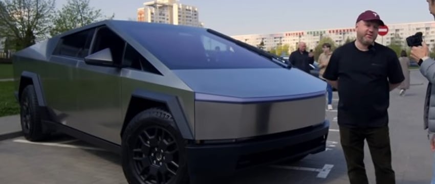 Tesla Cybertruck в Беларуси: Футуристичный электромобиль на белорусских дорогах