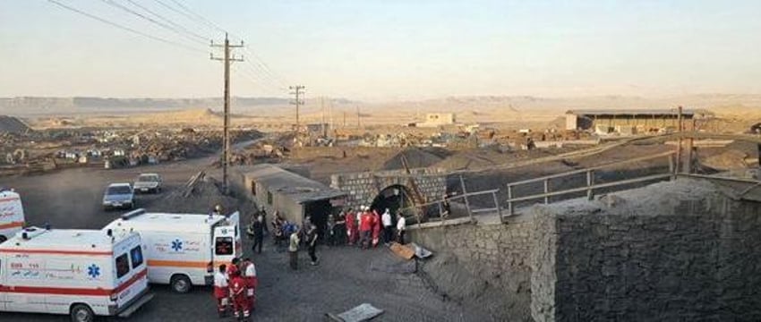 Более 50 человек погибли из-за взрыва на шахте в Иране