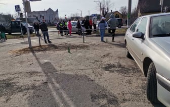 Автомобили столкнулись на перекрестке в Барановичах