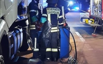 В Германии из фуры белоруса вытекло 200 литров топлива — общий причиненный ущерб составил около 40 тысяч евро