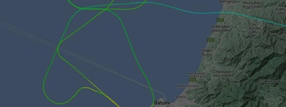 «Был на первом месте по просмотрам на Flightradar». Самолету «Белавиа» пришлось покружить перед посадкой в Батуми