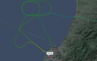 «Был на первом месте по просмотрам на Flightradar». Самолету «Белавиа» пришлось покружить перед посадкой в Батуми