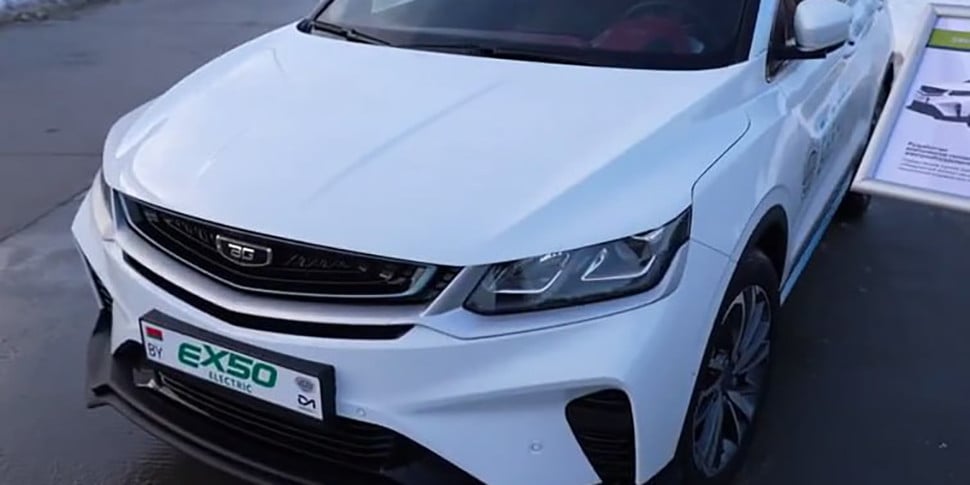 Стали известны характеристики белорусского электромобиля на базе Geely Coolray