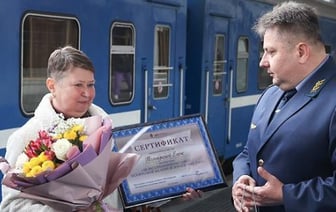 Белорусская железная дорога перевезла 50-миллионного пассажира