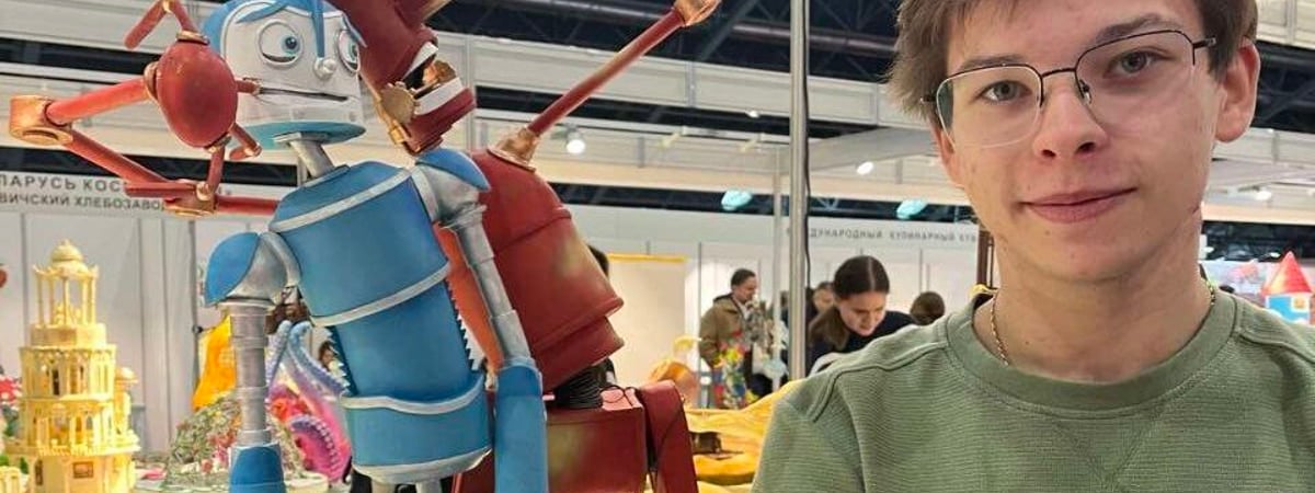 Учащийся из Гродно стал лучшим кондитером страны среди юниоров