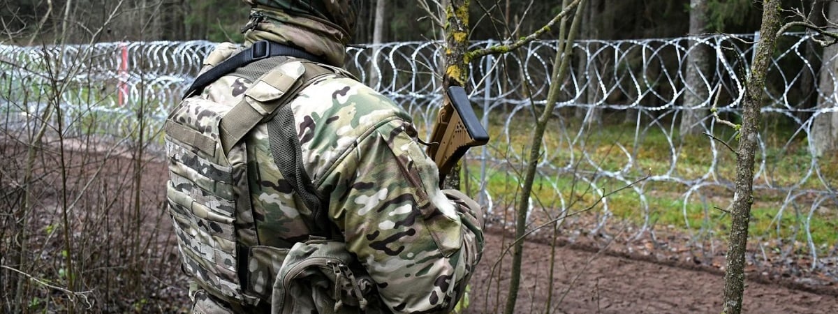 Латвия снова взяла границу с Беларусью под усиленную охрану