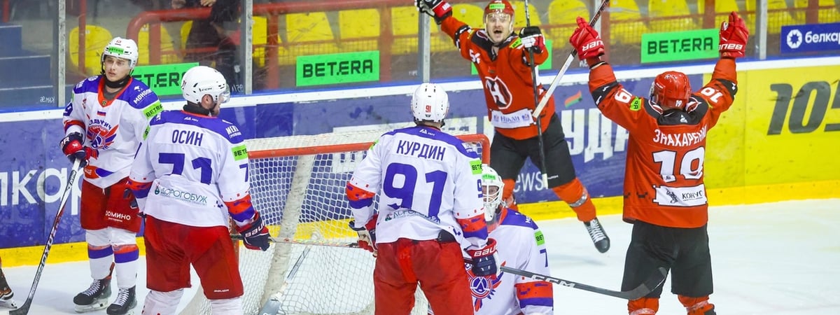 Девять шайб на двоих — хоккеисты «Немана» крупно обыграли «Славутич»