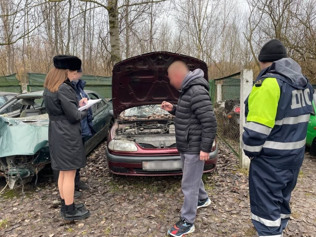 У белоруса в счет уплаты штрафа арестовали автомобиль