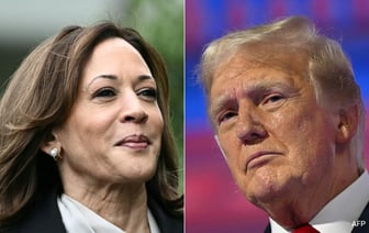 Как Дональд Трамп пытается остановить Камалу Харрис, когда она приближается