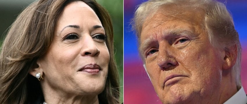 Как Дональд Трамп пытается остановить Камалу Харрис, когда она приближается