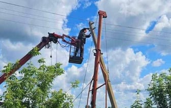 В Беларуси 165 населенных пункта остаются без электричества из-за непогоды