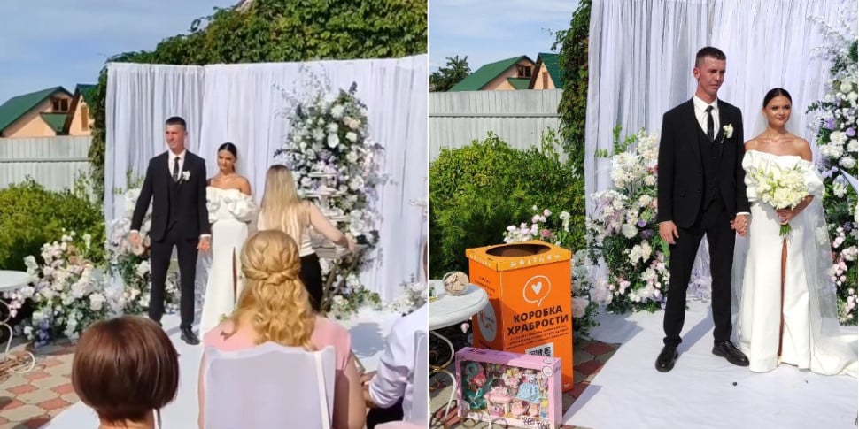 Пара попросила гостей не приносить на свадьбу цветы. Вот что дарили взамен букетов