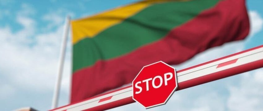 Литва вводит запрет на импорт товаров из Беларуси и России